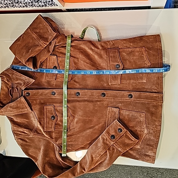 GAP Suede Leather Rancher Jacket - Picture 7 of 8